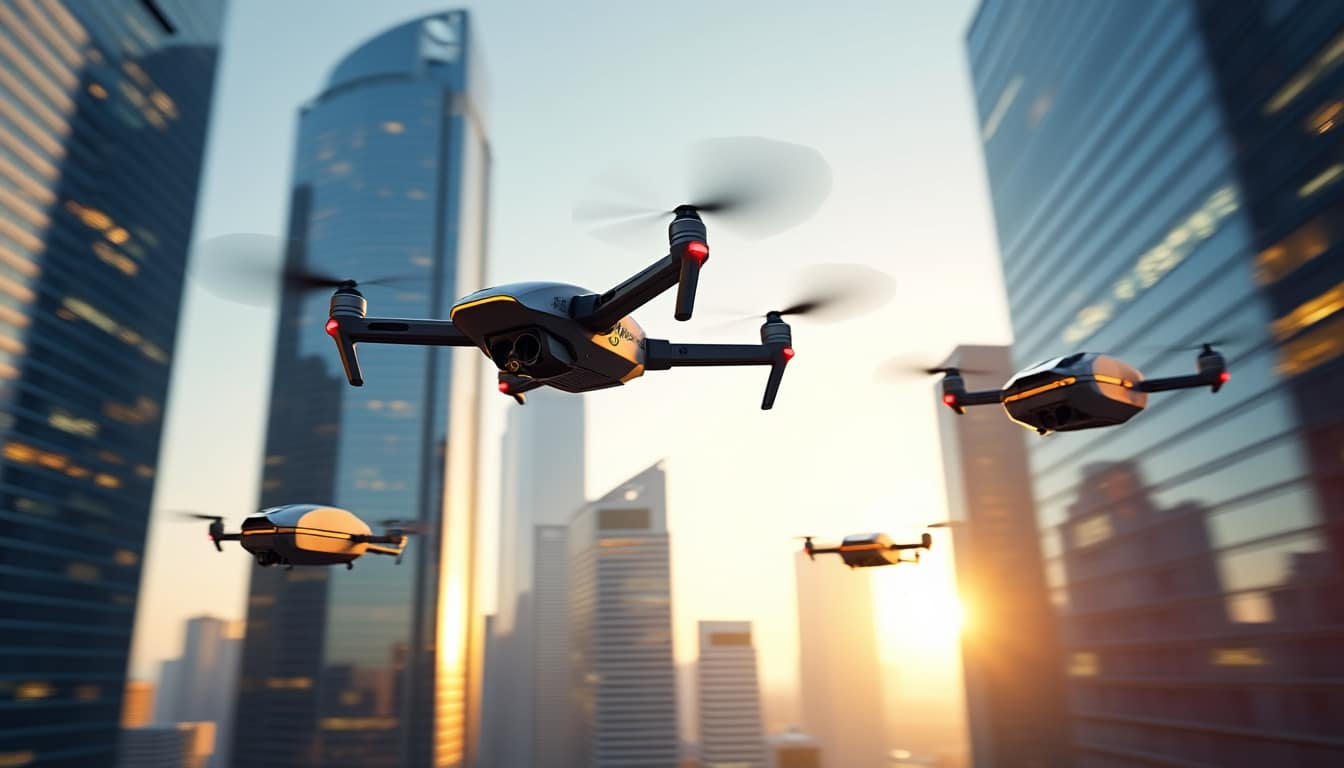 découvrez comment la logistique express et la mobilité aérienne urbaine pourraient transformer les livraisons d'amazon et dhl, en alliant rapidité et innovation.