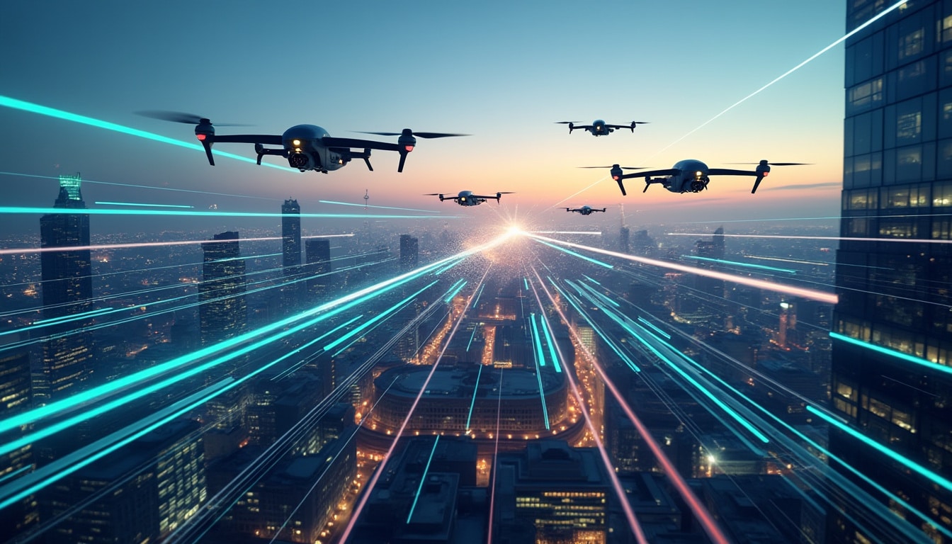 découvrez comment la navigation de précision révolutionne la gestion du trafic aérien en milieu urbain, offrant une solution innovante pour éviter le chaos et garantir une circulation fluide dans le ciel des villes.